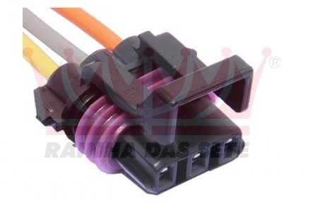 ETE5923 CHICOTE 3VIAS SENS.ROTACAO S10/BLAZER BOBINA MONTANA/S10 