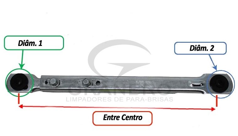 G4019 BARRA LIMP. PARA-BRISA ONIBUS 