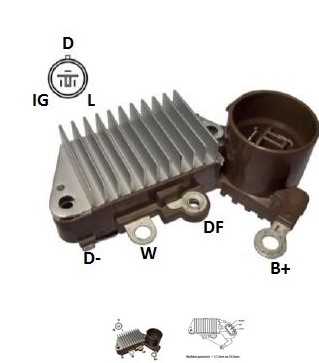 IK5818 REG VOLT ELETR