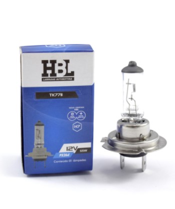 LAMPADA H7 12V 55W HBL TK7711 COMUM 