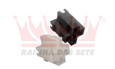 ETE7505PR TOMADA RELE 5 SAIDAS S/FIO S/TERM. PRETA(C/10)