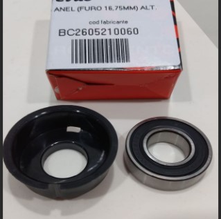 BC2605210060 ROLAMENTO ALTERNADOR M.MARELLI/BOSCH PALIO 6003T1X 35X16.98X10