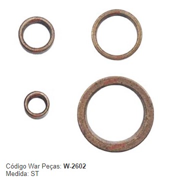 W2602ST -KIT BUCHA PART.BOSCH JETTA/GOLF/NEW BEETLE/AUDI