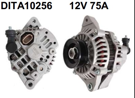 DITA10256 ALTERNADOR MITSUBISHI HONDA CIVIC 98/04 12V 75A 