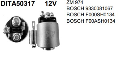 DITA50317 AUTOMATICO PT. BOSCH PALIO/STRADA/WEEKEND ZM974