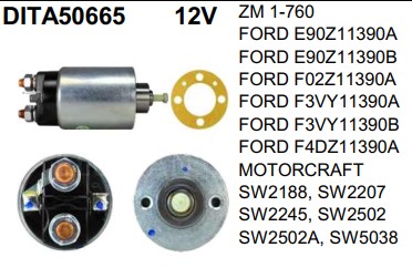 DITA50665 AUTOMATICO PT. MOTORCRAFT TAURUS/LINCOLN/MERCURY ZM1760