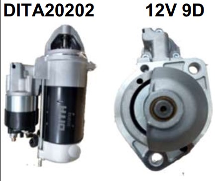 DITA20202 MOTOR DE PARTIDA BOSCH EMP. VOLVO L25B 12V 9D