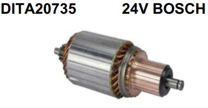 9028/20735 IND. PART. BOSCH SCANIA 124 C/RED. CURTO 24V C174 D59.8 13D DITA 