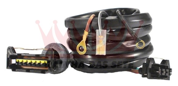ETE5043 CHICOTE IGNICAO ELET. KOMBI/SANTANA/FUSCA 3FIOS DIST