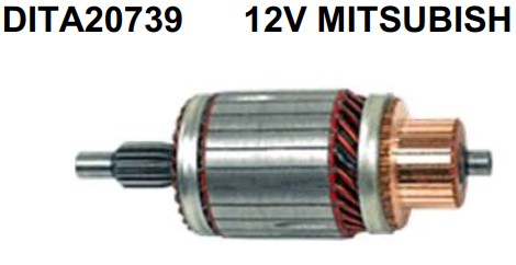 9069/20739 IND. PART. MITSUBISHI PAJERO 2.8TD 12V C141.5 D54 13D DITA