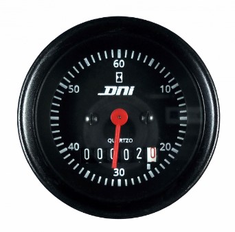 DNI4500 HORIMETRO C/PONTEIRO UNIV. 52MM 12/24V