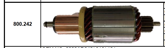 9029/800242 IND. PART. BOSCH CARGO/NEW HOLLAND 12V C169 D60 16D HS