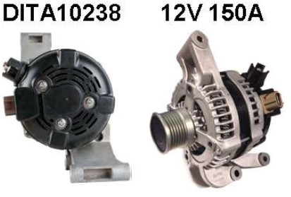 DITA10238 ALTERNADOR DENSO FOCUS/ECOSPORT 12V 150A
