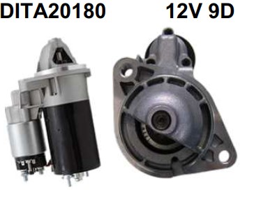 DITA20180 MOTOR DE PARTIDA BOSCH MONZA/S10/VECTRA/ZAFIRA/BLAZER 12V 9D