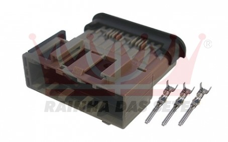 ETE8778 KIT CHICOTE 20VIAS ATUADOR ACELERACAO AGRICOLA MACHO