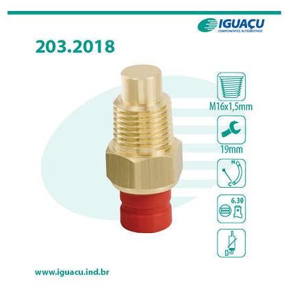 IG2018 SENSOR TEMP. INDICADOR PAINEL (EC8041)