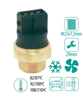 IG527100G INTERRUPTOR TERM. RADIADOR (100-95Â°C)