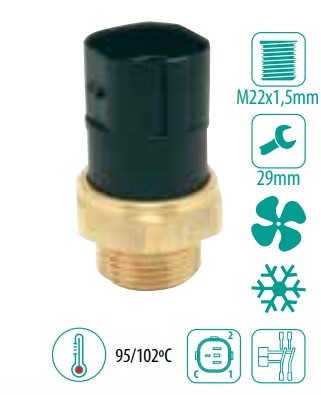 IG48795G INTERRUPTOR TERM. RADIADOR (95-102Â°C)