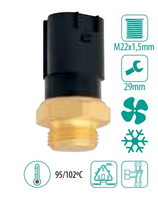 IG50295G INTERRUPTOR TERM. RADIADOR (95-102Â°C)
