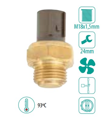 IG51193G INTERRUPTOR TERM. RADIADOR (93-88Â°C)