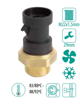 IG44788G INTERRUPTOR TERM. RADIADOR (88-92Â°C)