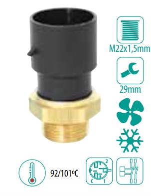 IG46592G INTERRUPTOR TERM. RADIADOR (92-101Â°C)