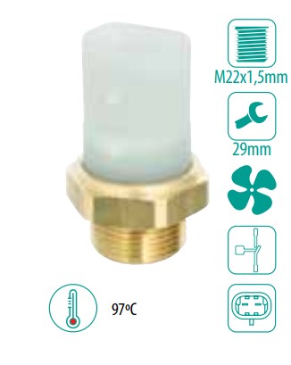 IG44697G INTERRUPTOR TERM. RADIADOR (97-92Â°C)