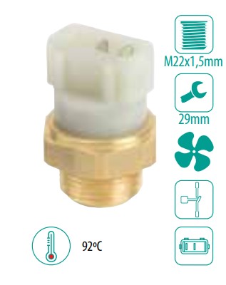 IG45592G INTERRUPTOR TERM. RADIADOR (92-81Â°C)