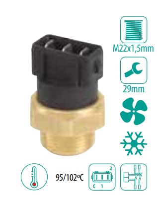 IG45795G INTERRUPTOR TERM. RADIADOR (95-102Â°C)