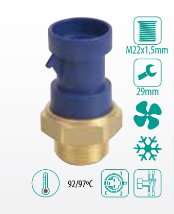 IG42592G INTERRUPTOR TERM. RADIADOR (92-97Â°C)