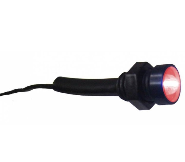 DNI0594 MINI SPOT VIGIA PILOTO LED VERMELHO 12V