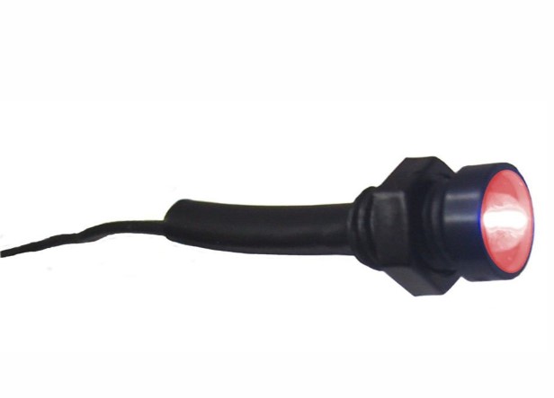 DNI0604 MINI SPOT VIGIA PILOTO LED VERMELHO 24V