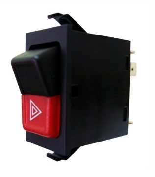 DNI2105 INTERRUPTOR PISCA ALERTA GOL/SAV/PARATI/VOYAGE 85/95 12V