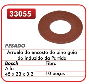 GB33055 ARRUELA FIBRA PARTIDA 37MT 41MT (C/10) 45X23X3.2 