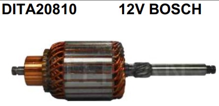 9092/20810 IND. PART. BOSCH GOL G5/G6/FOX 12V C185 D54.7 11D ESQ DITA