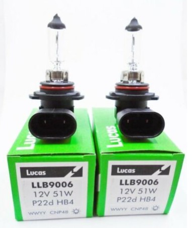 LAMPADA HB4 12V 51W LUCAS LLB9006 COMUM