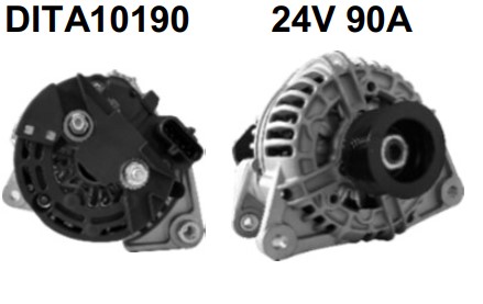 DITA10190 ALTERNADOR BOSCH IVECO EUROCARGO/CASE 24V 90A