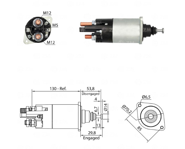ZM1840 AUTOMATICO PT. DELCO 38MT 24V 