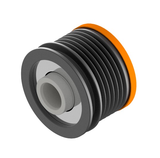P1074R POLIA RODA LIVRE P/ ALTERNADOR