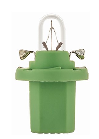 LH2722MFX LAMPADA+SOQUETE 2W B8.5D 12V (VERDE CLARO) HELLA