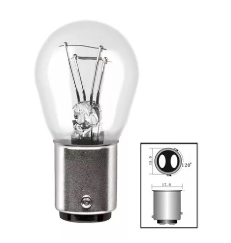 LAMPADA 1034 12V 21/4W P.DESENC. HBL TK7225