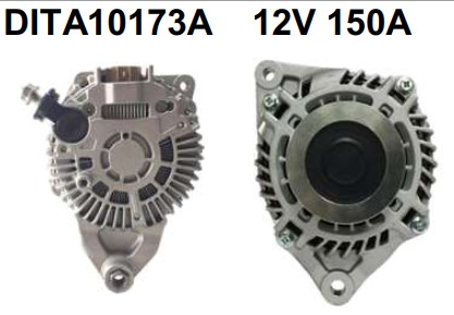 DITA10173A ALTERNADOR MITSUBISHI NISSAN FRONTIER 2.5 16V 08/12 12V 150A