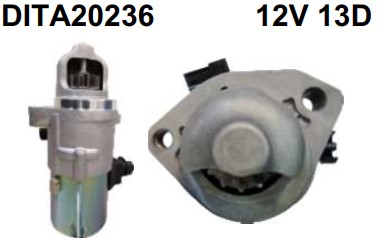 DITA20236 MOTOR DE PARTIDA HONDA FIT/CITY 12V 13D