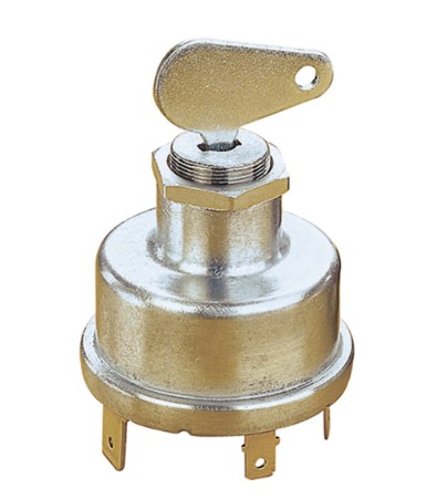 F1059 CHAVE DE PARTIDA TRATOR MF 6T 3POS. ROSCA 19MM