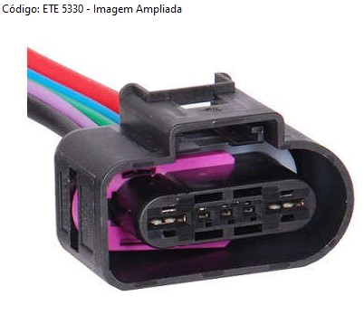 ETE5330 CHICOTE 5VIAS FLANGE COMBUSTIVEL VW FEMEA