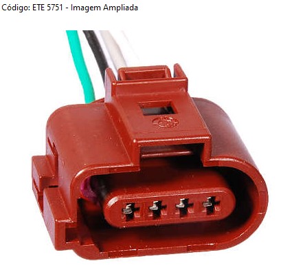 ETE5751 CHICOTE 4VIAS SONDA LAMBDA GOL G4/UP