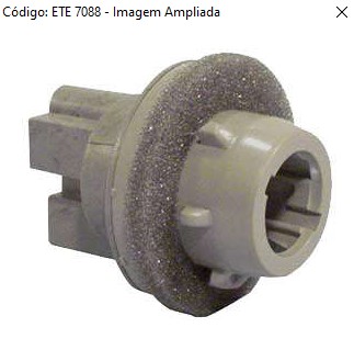 ETE7088 SOQUETE LANTERNA TRASEIRA P/1034 CORCEL II/F1000 