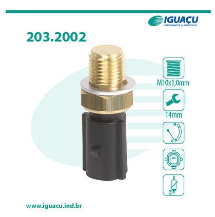IG2002 SENSOR TEMP. INDICADOR PAINEL (EC8018)