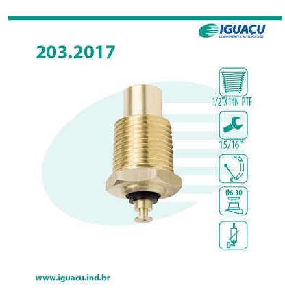 IG2017 SENSOR TEMP. INDICADOR PAINEL (EC8037)