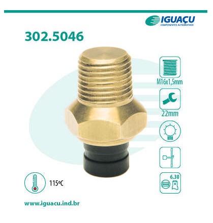 IG5046 SENSOR DE TEMPERATURA DE AGUA (EC8046-115)